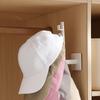 Multifunctional Wardrobe Cap Storage Racks Punch-Free Closet Hats Organization Holders Home Wall Mounted Headgear Plastic Shelf