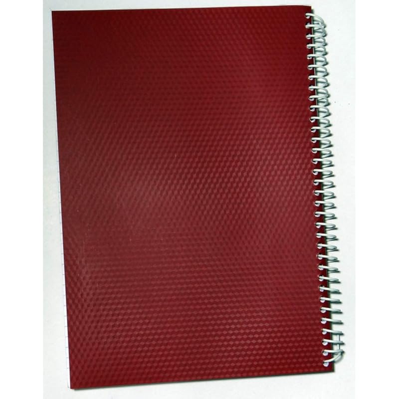 Amblitz Spiral Notebook - Ruled Single Line (A4; 200 Page)