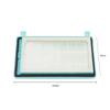 2 Stück/Set Staubsauger HEPA-Filterelement + Luftfilter für Philips FC8720 FC8724 FC8732 FC8734 FC8736 FC8738 FC8740 FC8748