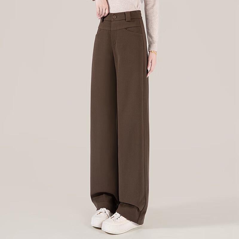 Women's High-Waisted Wide-Leg Pants