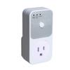 Small Outlet Protector Voltage Fluctuation Monitoring Auto Power Cuts Included ABS Suitable for US Refrigerators