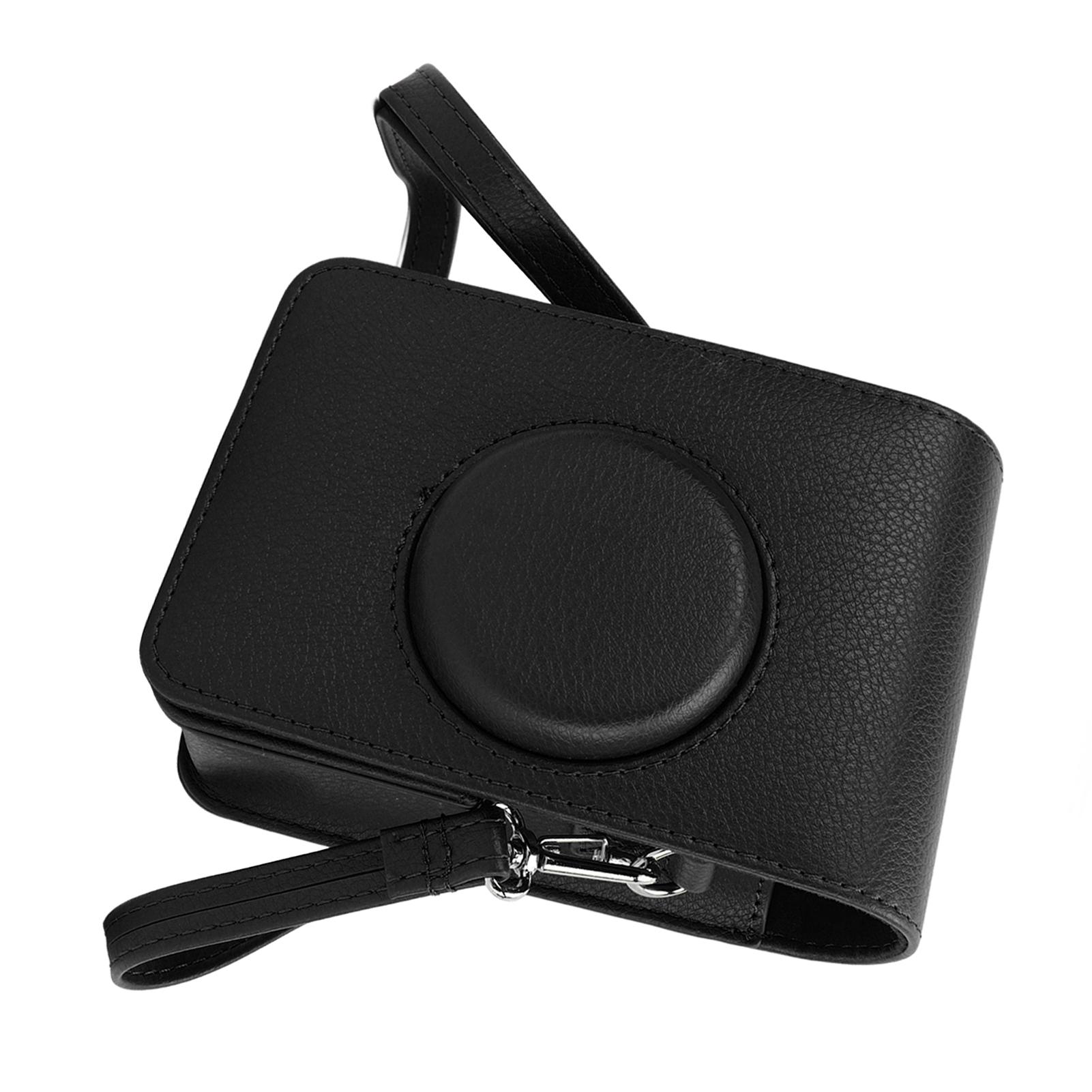 

Camera Bag Retro Camera Pouch Case PU Leather Strap Soft Liner Camera Case for
