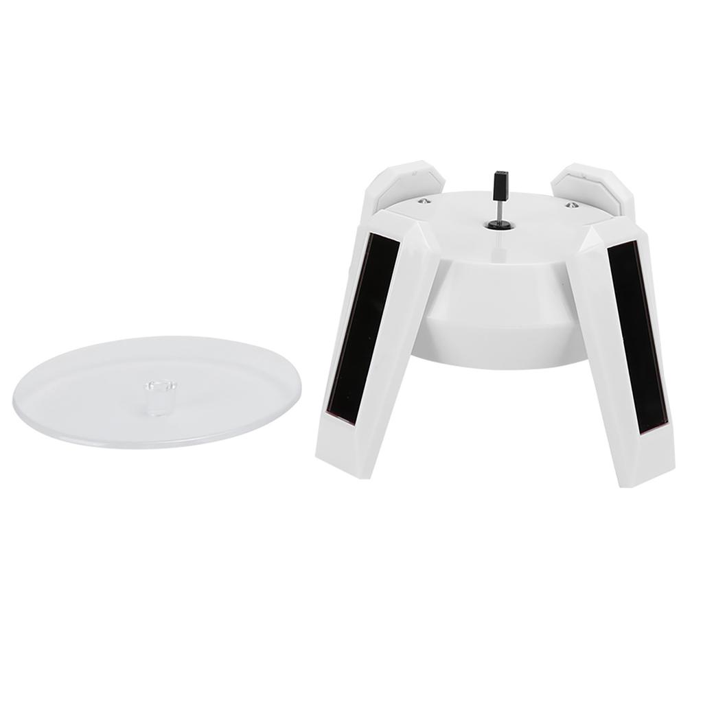 Jewelry Display Stand Solar Powered Rotating Turntable Electric Jewelry Display Tool