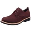 SOARHOPE Genuine Leather Suede Casual Suede Canvas Boat Business Office Commuting Brown Men's Shoes, Shoes, Lace-Up Shoes, Shoes, Casual, Casual,