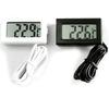 1Pc LCD Digital Thermometer Aquarium Car Water Bath Temperature Tester Detector Monitor Embedded Temperature Sensor 1M