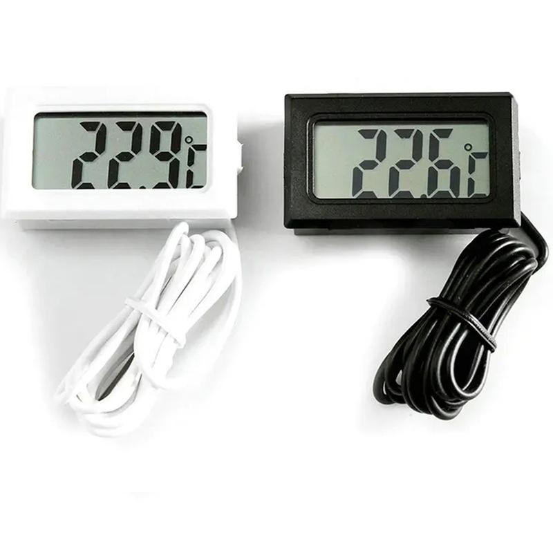 1Pc LCD Digital Thermometer Aquarium Car Water Bath Temperature Tester Detector Monitor Embedded Temperature Sensor 1M
