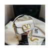 (White) Underarm Chain Bag, New Trendy Shoulder Bag, Fashionable Small Square Bag, Textured Hand-held Crossbody Bag