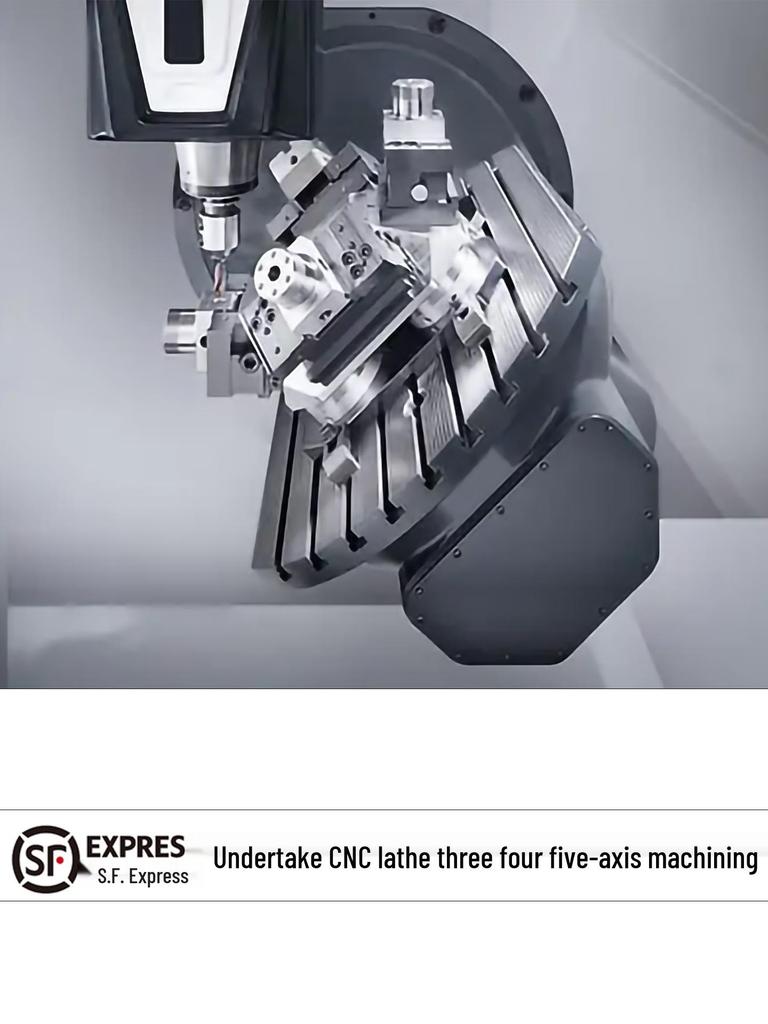 Five-Axis CNC Machined Aluminum & Copper Parts Prototyping