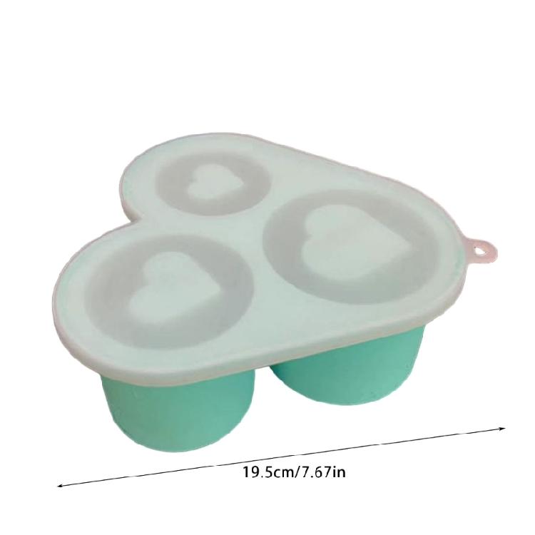 Cup Ice Cube Tray Multifunctional Ice Tray Molds with Lid Practical Ice Molds