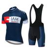 Men Women Cycling Jersey Bib Shorts Set Breathable Mountain Road Bike Outfit