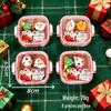 3D Cartoon Christmas Eraser - Cute Holiday Gift for Students and Kindergarten Prizes
