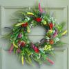 Texas Wildflower Wreath Outdoor Garden Decor Mini Small Medium Large Plastic Hanging
