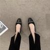 Fashion Flat Shoes for Women 2025 Spring and Autumn French Chain Fashion Boat Shoes Plus Size Women's Shoes 42 43 44 Loafers Women