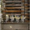 4Pcs Christmas Transparent Angel Pendant Creative Little Angel Pendant For Christmas Tree Home Festival Christmas Party Decor