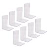 Klare Organizer Acryl Buchstützen Dokumentenordnung Minimalistisches Design Multifunktionale Nutzung Stabilitätsgarantie