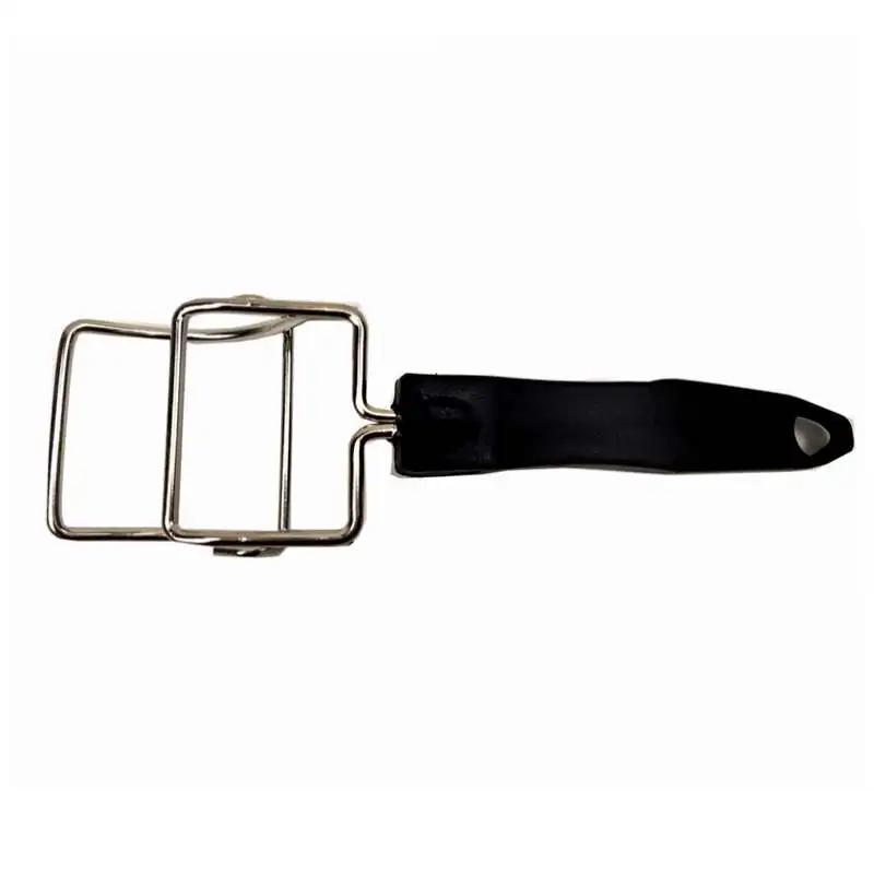 2 Pcs Metal Handle Bakeware Tongs Anti-Scald Bowl Clamp Baking Trays Oven Fixture Plate Anti-scald Clip Plastic Plate Clamp