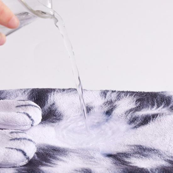 Cat Shape Hand Towel Soft Absorbent Hand Towel Hanging Cute Kitten Towel