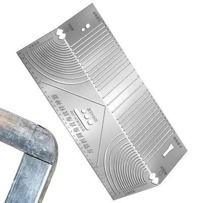 Instrument de Marcare Unghiulară Arc Flexibil Precizie Fabricare Metal Ghid Tăiere Șa Teavă Măsurare All In 1 Pentru Sudură Prelucrare Metal