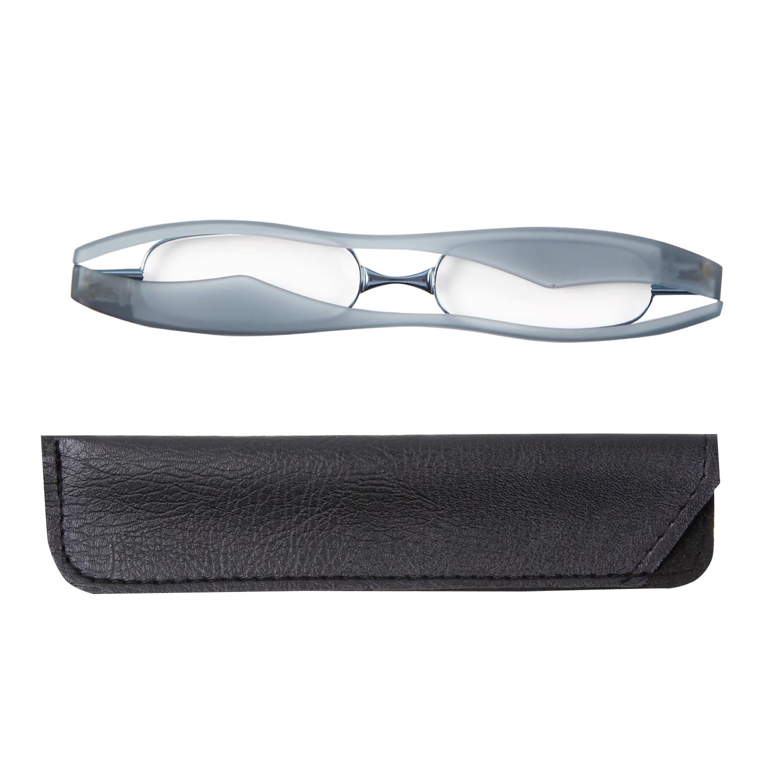 

Очки для чтения Pod Reader Blue Thin Senior Glasses Компактные стильные очки с 3-месячной гарантией Чехол [PrePiar] 3.0 Мужские Женские