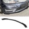 3PCS Front Bumper Lip Spoiler Scratch Resistant Bumper Lip Chin Splitter Kit Replacement for   C‑Class W204  04 2011‑2014