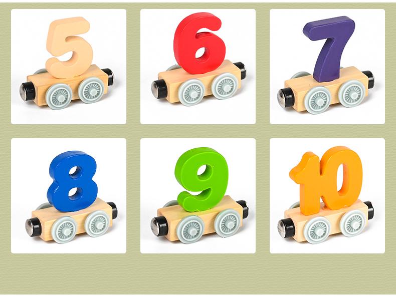 Magnetic Train Toy for Kids - Iron Educational Building Blocks Track, Suitable for Ages 1-6.