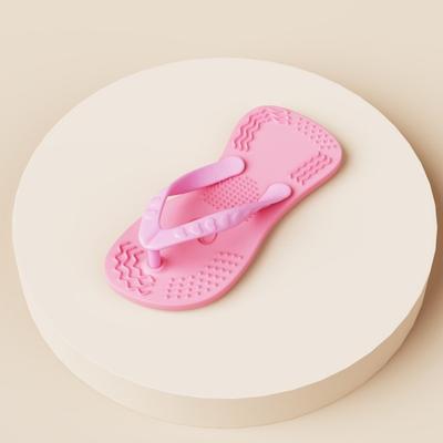 Nytt Valpbitring i Silikon Tandhälsa Halkfri Textur Hundleksak Rosa Blå Tofflor Formad Leksak Mot Ledsnad