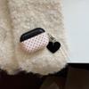 Black Cover Simple Polka Dot for Apple Airpods4 Earphone Case Airpodspro3 Generation Bluetooth Earphone Cover Airpodspro2 Personalized 3rd Generation