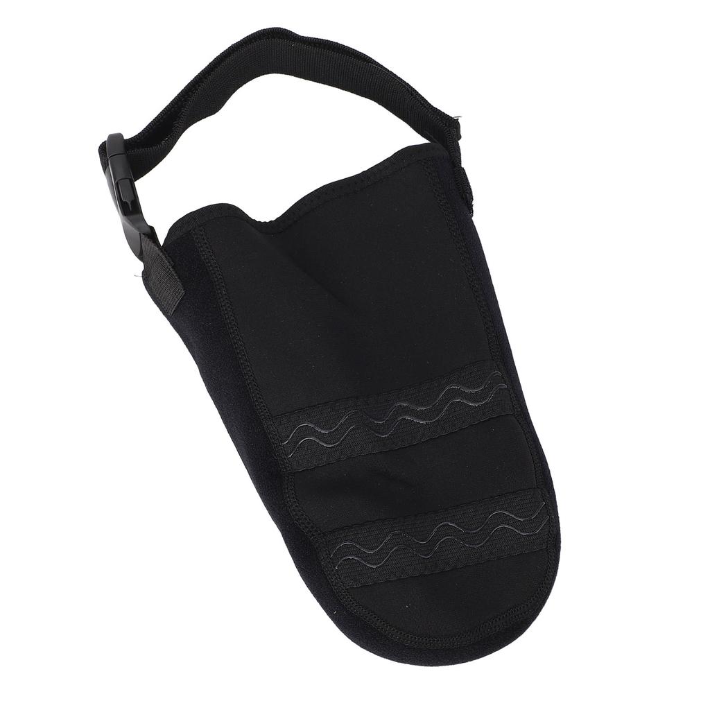 Improved Antislip Antidirty Double Adjustment Rear Heel Pad Black