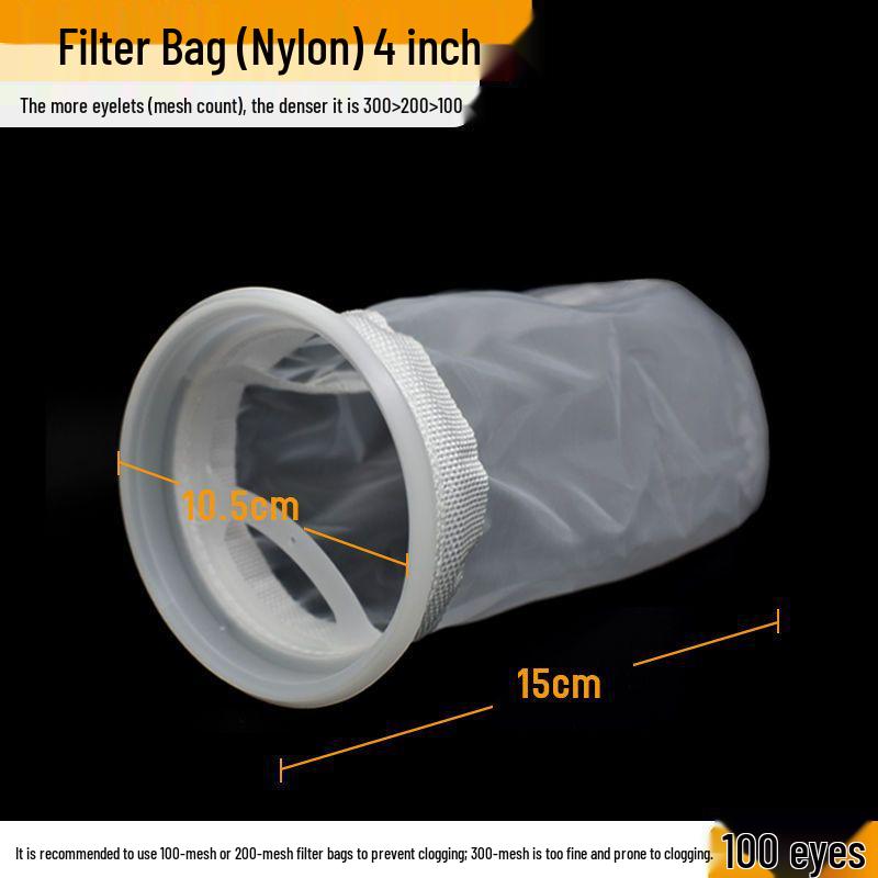 Longxiang Palace Aquarium Filter: 4 & 7 Bottom Filter with PP Cotton & Nylon Mesh Bags.