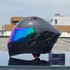 New motorcycle helmet men's face helmet women's locomotive full helmet summer double lens universal in all seasons
