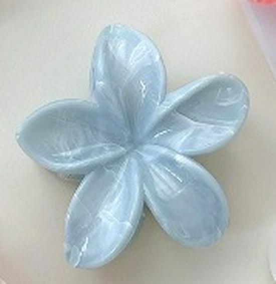 Mingyue Plumeria Gradient Hair Claw Clip Simple