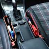 PU Leather Car Seat Gap Storage Organizer Pocket Phone Keys Glasses Wallet Cards Cables Holder Bag