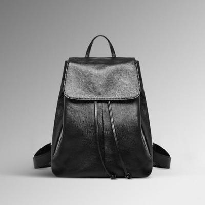 Spring/summer Fashion Korean Stylish Backpack Genuine Leather Women's Leather Top Layer Casual All-in-one Backpack