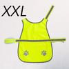 High Visibility Dogs Reflective Vest Fluorescent Ventilate Cozy Dog Safety Vest Night Safety Adjustable Dog Vis Jacket