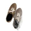 Sheepskin Version~ Korean Version of Lightweight Soft-soled Lace-up German Training Shoes Versatile Sports and Leisure Board Shoes Retro Round Head F
