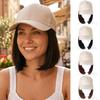 Visors Hats Women'S Adjustable Hip Hop Hat Short Synthetic Hairpiece  Daily Wear