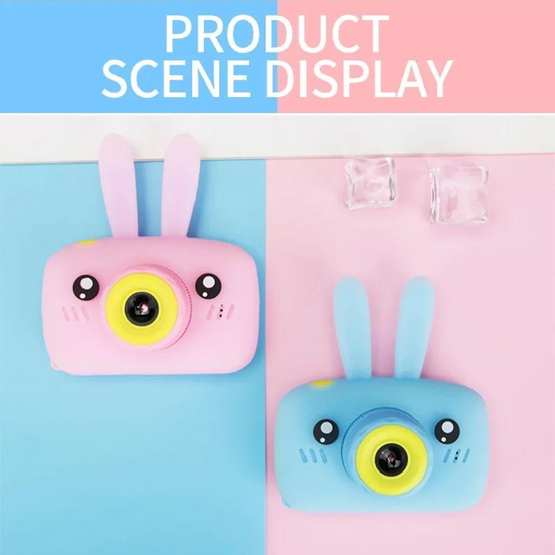 Mini Cartoon Camera 2 Inch HD Screen Educational Children Toys Portable Video Digital Camera For Kid
