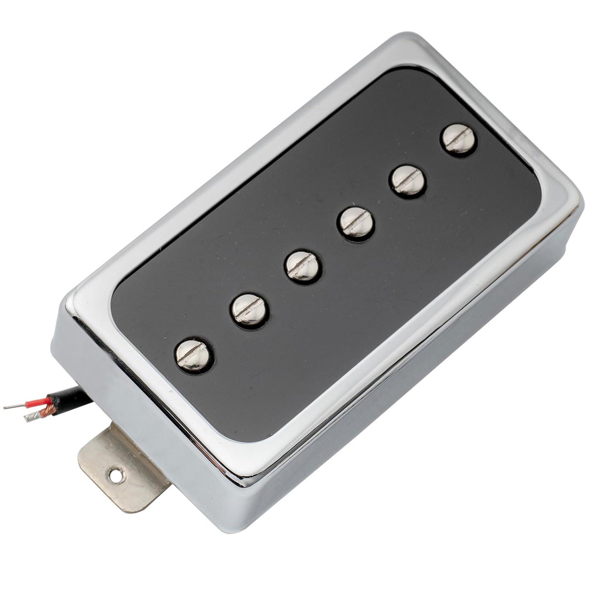 

Artec SHA66C Alnico 5 Звукосниматель Splendor Бриджевый PU для электрогитары Les Paul Хамбакерного размера P-90, Хром/Черный