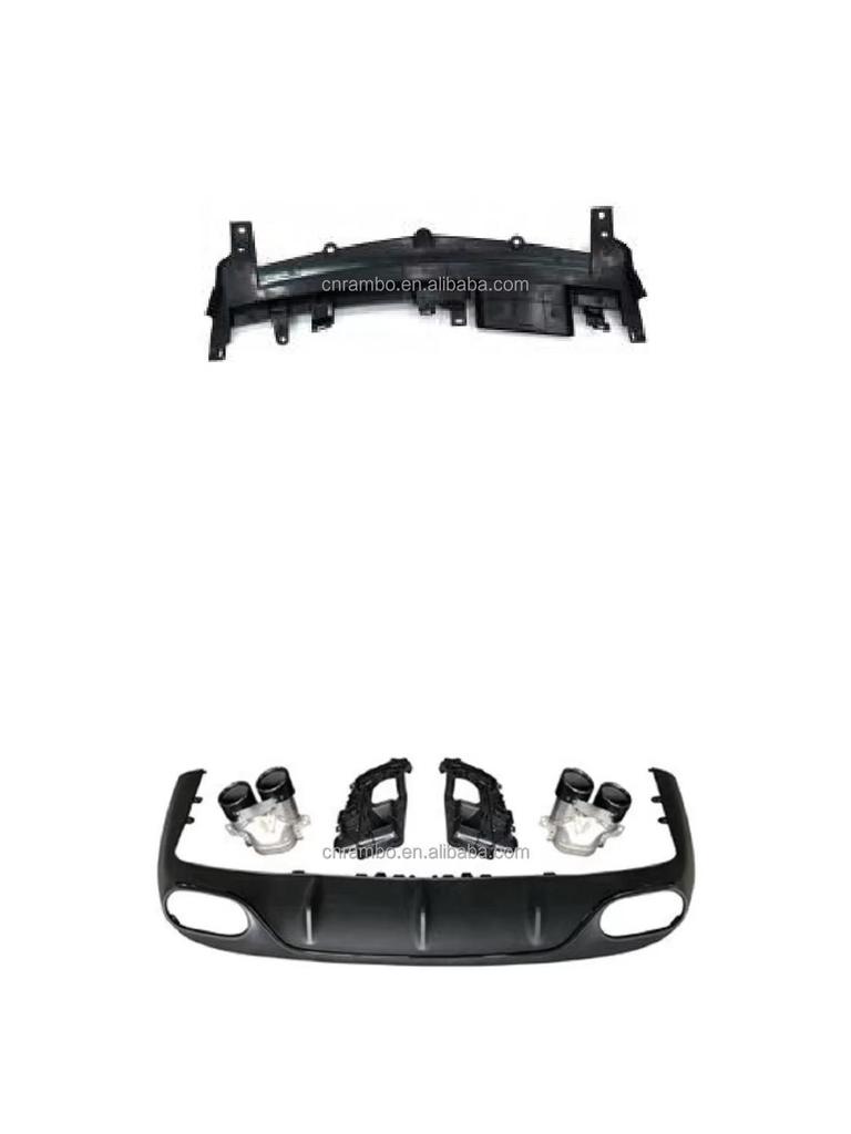 Mercedes W253 Radiator Air Duct Baffle & Cap 2535000600