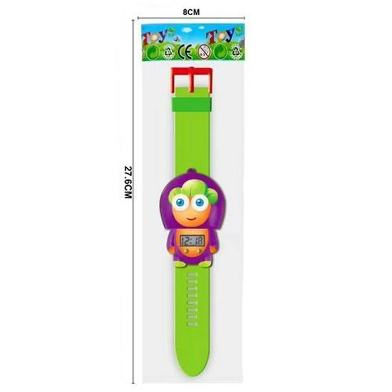 Cartoon Fruit-Shaped Silicone Watch Toy for Kids - Fun Gift for Kindergarten & Elementary Students