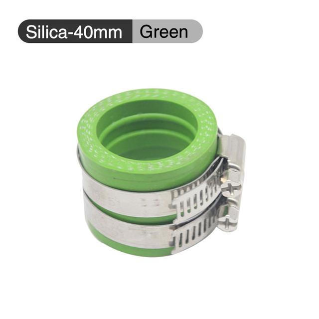 35mm 40 Mm 45mm High Pressure Silicone Motorcycle Carburetor Intake Air Filter Interface Adapter for PE PWK PWM FCR Carburetor