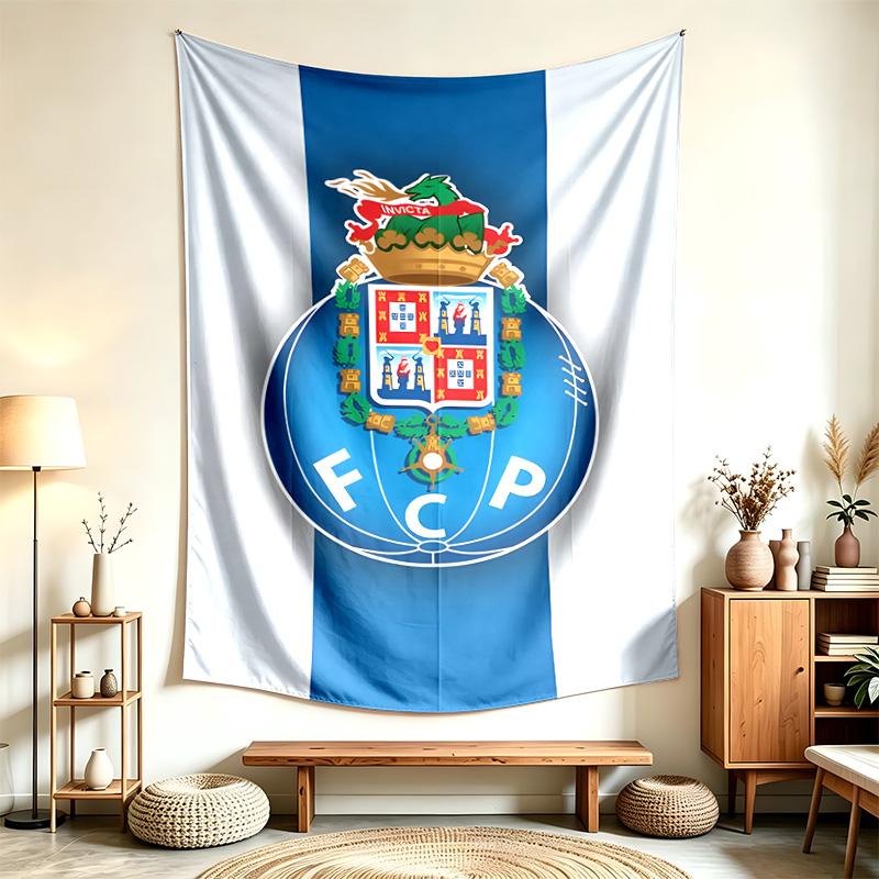 Futebol Clube do Porto (1) Wandteppich Geeignet Für Die Dekoration Von Häusern Wohnheimen Und Schlafzimmern Weich Anzufassen Und Ein Perfektes Geschenk Für Freunde Und Familie