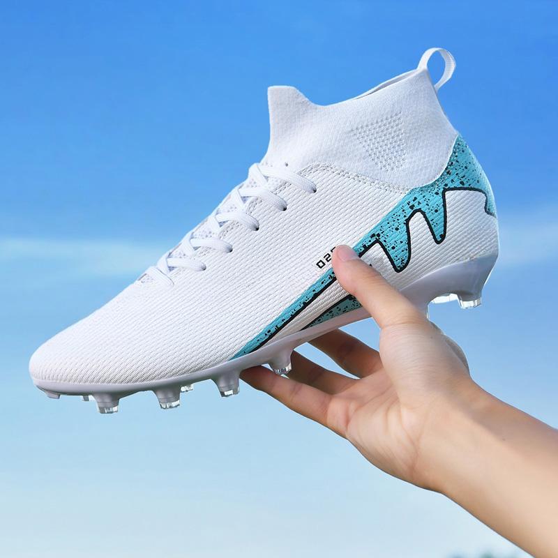 32-46 Teenagers' Large Size High Leg Nails Football Training Sneakers Children's Football Shoes