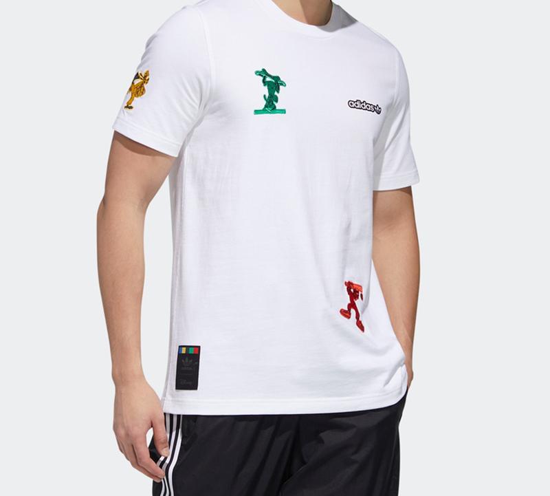 Adidas x Disney/ X Disney Goofy T2 T Shirt Men's White GP6478
