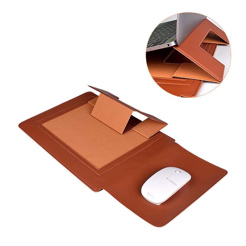 MacBook Laptop Tablet Protective Leather Case Stand for 13-15.6 inch Ultrabook Pro