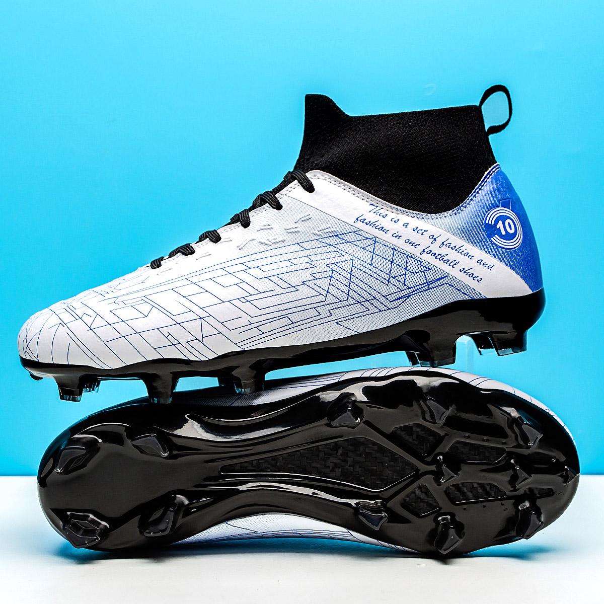 

Модне футбольне взуття унісекс Футбольні бутси Футбольні бутси Молодіжні тренувальні кросівки Спортивне взуття на відкритому повітрі 46 білий