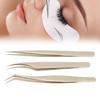 Lash Extensions Tweezers High Precise Stainless Steel Fine Tip Extension Applicator High Hardness