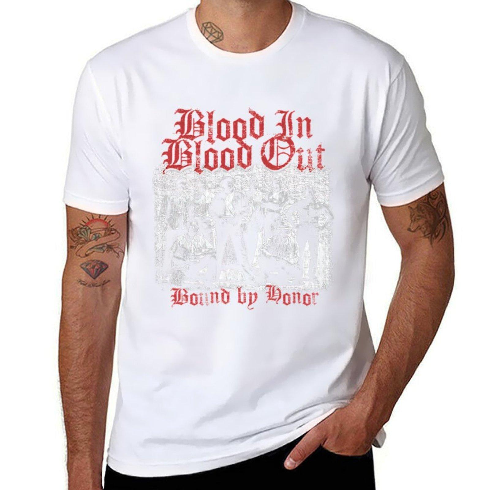 ZheXiong TEE Blood In Blood Out, Vatos Locos, Cult Classic T-Shirt t-shirt man luxe man t-shirt katoen hoge kwaliteit T-Shirt S