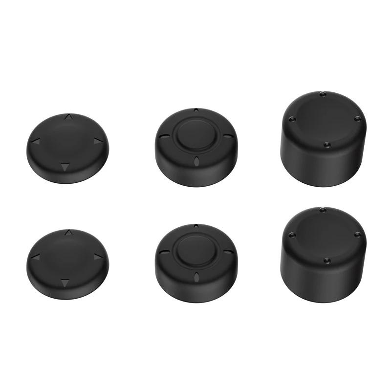 6 in 1 Silicone Analog Controller Thumb Stick Grips Caps for Switch 2 Joy Con Game Controllers Protection Joystick Caps