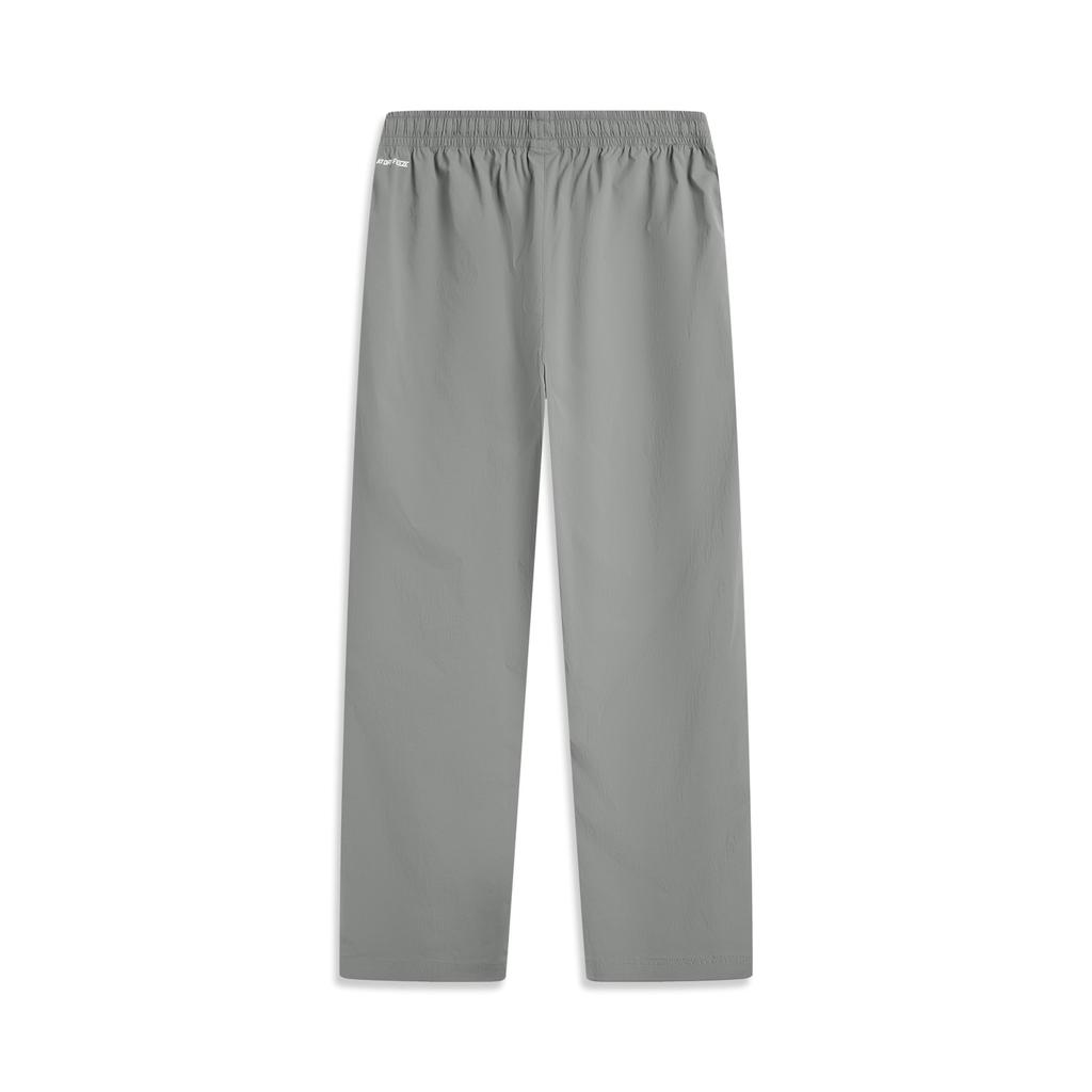 Li Ning Basketball Collection Knitted Sweatpants Men's Iron Asphalt Gray AYKV071-3